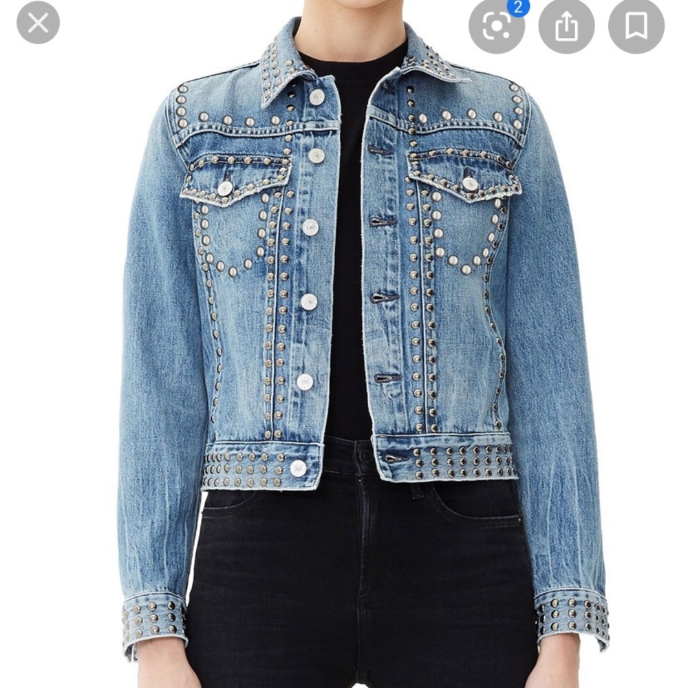 Citizens of Humanity Cleo Studded Denim Jacket
